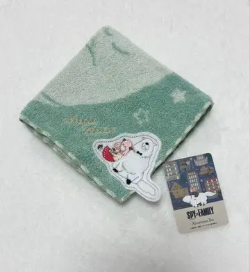 SPY x FAMILY 민트 그린 타월