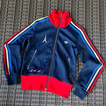 adidas originals 파리 에펠탑 자수 네이비 저지