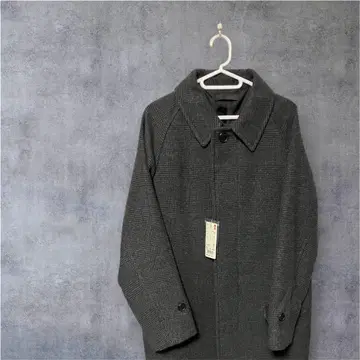 유니클로 싱글 브레스 코트 글렌체크 택 포함 미사용 새상품 S