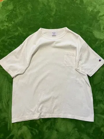 새상품급 made in usa champion T1011 포켓 티셔츠