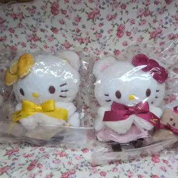 헬로키티 미미 KT 마스코트 H 케이프 2체 세트