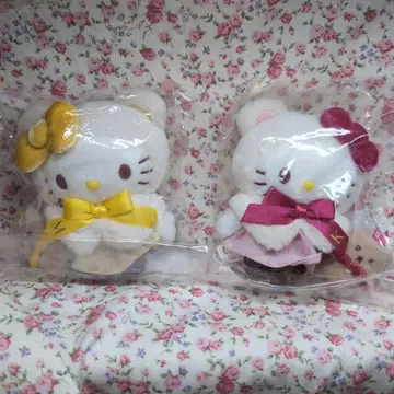 헬로키티 미미 KT 마스코트 H 케이프 2체 세트