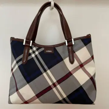 뉴요커 타탄 2way 토트백 (바이어스)