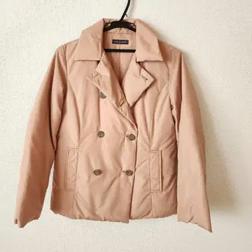 더블 브레스트 다운 자켓