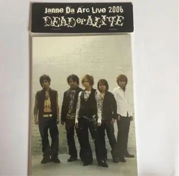 Janne Da Arc 투어 라이브 굿즈 엽서 미사용