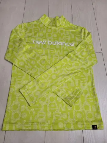 뉴발란스 골프 긴팔 셔츠 사이즈 0 여성용 모크넥