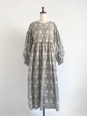 올 패턴 문라이트 원피스 성인용