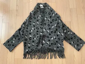 와플리쉬 와플 판초풍 가디건