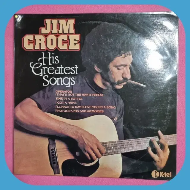 짐 크로체 베스트 앨범 LP 미개봉