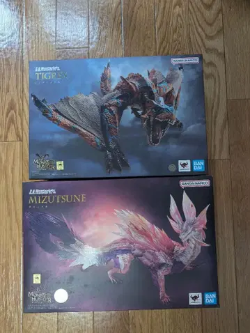 SH몬스터아츠 타마미츠네 티가렉스 세트