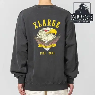 XLARGE 이글 프린트 맨투맨