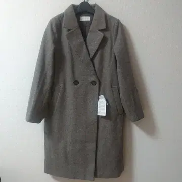 글로벌 워크 미사용 택 포함 가벼운 스트레치 체스터 코트