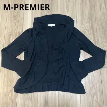 엠프리미어 프릴 가디건