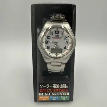 [시티즌 Q&Q] 손목시계 전파 솔라 MD02-204 실버