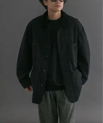 FORK&SPOON 어반 리서치 블랙 자켓