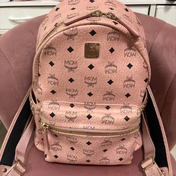 MCM 백팩 백팩 소프트 핑크