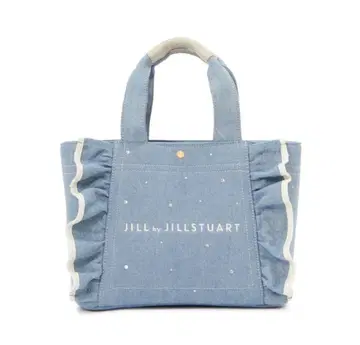 [ JILL by JILL STUART ] 비쥬 데님 프릴 토트