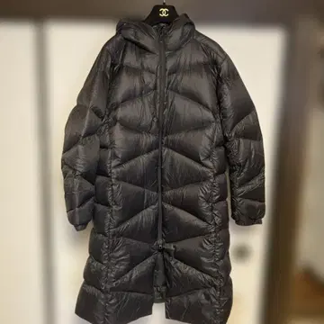 adidas 여성용 다운 롱 코트