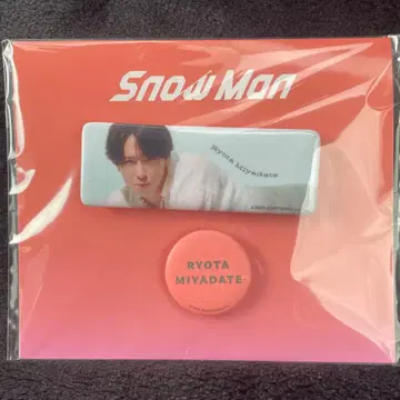 SnowMan 미야타테 료타 캔뱃지 2025