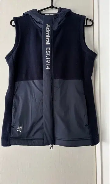 어드미럴 플리스 베스트 여성용 S 사이즈 네이비