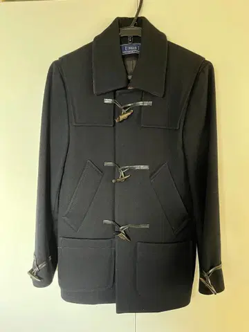 Milok 블랙 더플 코트