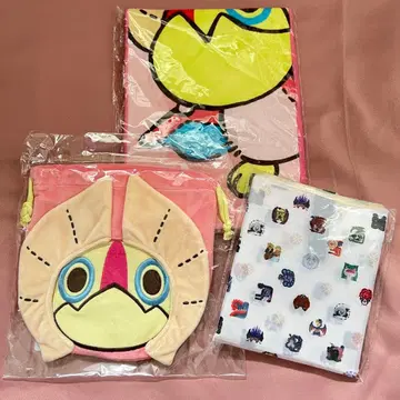 몬스터 헌터 몬데포 이얀쿠쿠 굿즈 타월 백