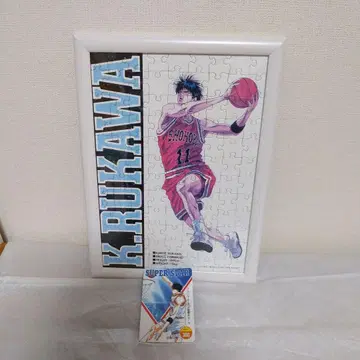 [ 당시물 ] 슬램덩크 퍼즐과 서태웅(루카와 카에데) 카드 포함 세트