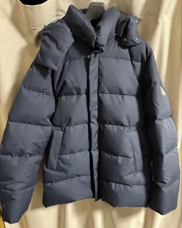 미사용 택 포함 피레넥스 벨포트 다운 자켓 네이비