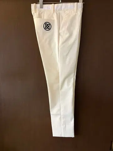 G/FORE 화이트 슬림핏 골프 팬츠