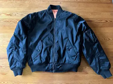 YAZAWA MA-1 자켓 블랙