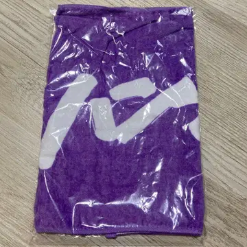 한브레더즈 한브레 로고 타월 퍼플 굿즈 보라색