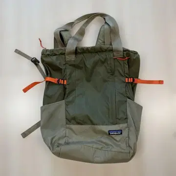 patagonia 올리브 그린 토트백팩