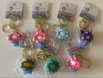 산리오 미야쿠미야쿠 변신 마스코트 파스텔 키링 컴플리트