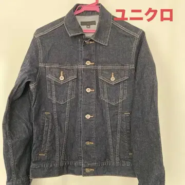 유니클로 데님 자켓 G S 사이즈