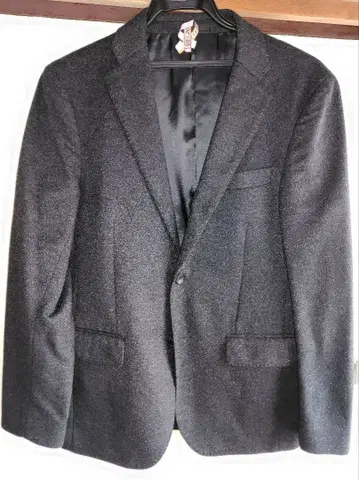 유니클로 다크 그레이 울 테일러드 자켓 캐시미어 혼방 M 사이즈