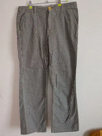 johnbull 체크 무늬 치노 팬츠