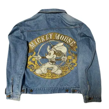 디즈니 미키마우스 데님 자켓