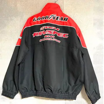 미사용 새상품 GOODYEAR 팀 레이싱 자켓 블랙 L 굿이어