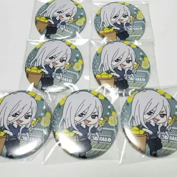 리본 스쿠알로 컬렉션 캔뱃지 레모네이드 점프 페스타