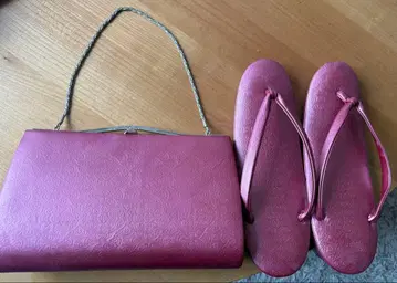 핑크 일본 의류용 백 조리 세트