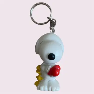 레트로 스누피 키링 [ 하트 ]