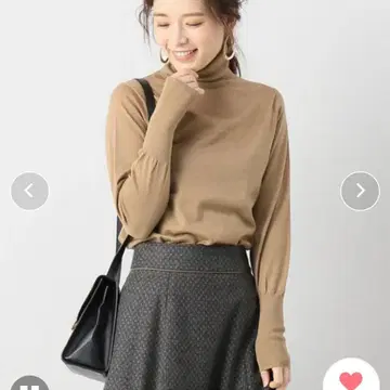 [ 새상품급 ] IENA ALBA 터틀넥 풀오버 터틀넥 니트