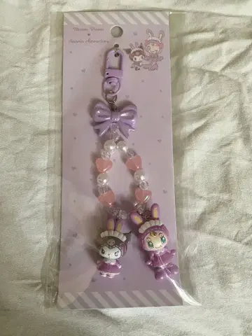 mezzo piano x 산리오 캐릭터즈 키링 베리에짱 쿠로미