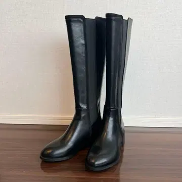 [ 새상품 ] HIAND 베이직 롱 부츠 블랙