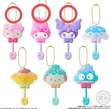 산리오 롤리팝 캔디 참 3개 세트 키티 마이멜로디 쿠로미