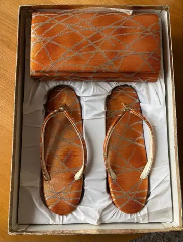 조리와 백 세트 오렌지와 실버