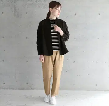 트라바유 마누엘 컴팩트 치노 스트레치 노옴 팬츠 M 색상 베이지