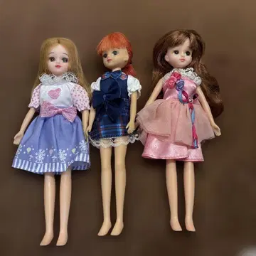 리카짱 인형 3체 세트