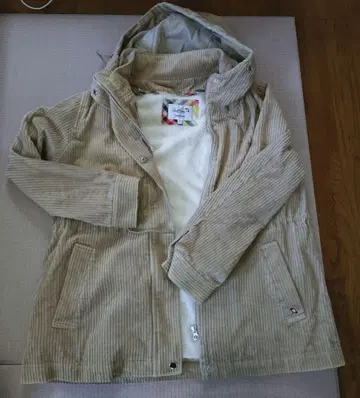 아놀드 파머 코듀로이 후드 부착 아우터