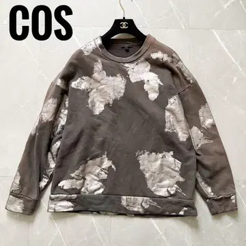 코스 cos 트레이닝복 맨투맨 페인트 디자인